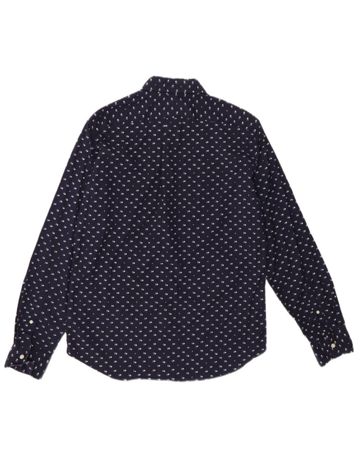 J. Crew Chemise Slim Homme Bleu Marine Moyen Coton Floral