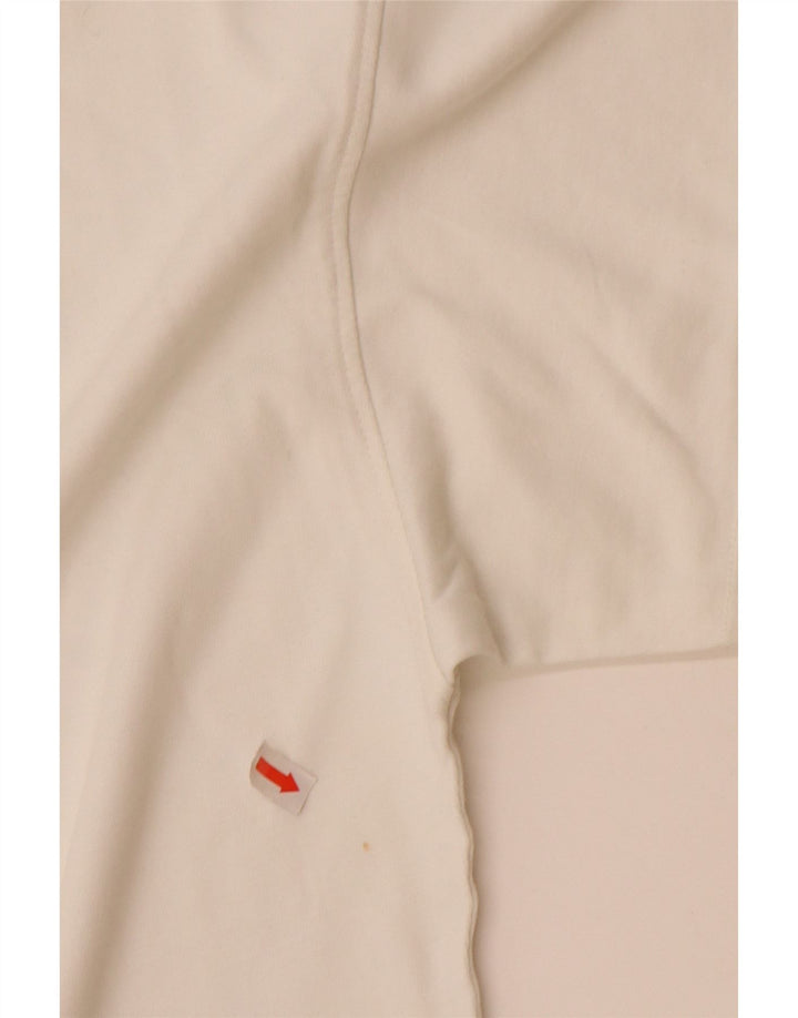 ADIDAS T-Shirt Homme Petit Blanc Coton