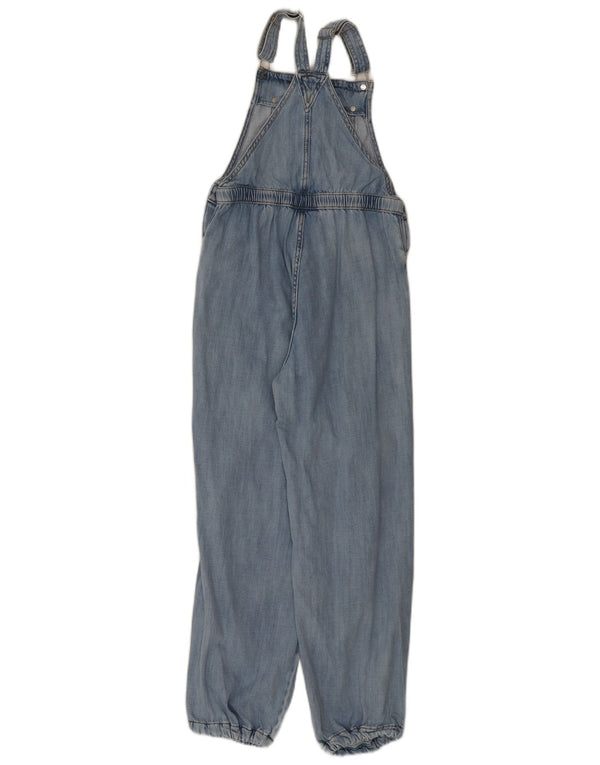 Marks & Spencer Salopette Jeans Ample Fille 10-11 Ans W26 L26 Bleu Coton