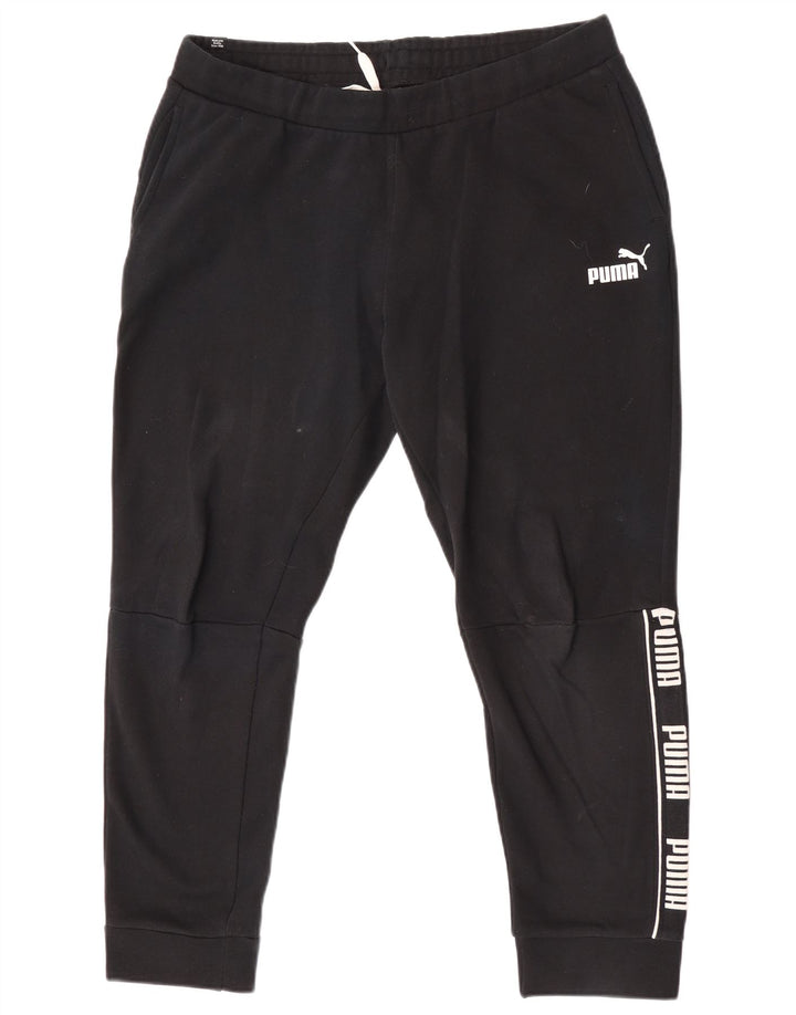 Puma Pantalon de Survêtement Graphique Homme Noir Taille L