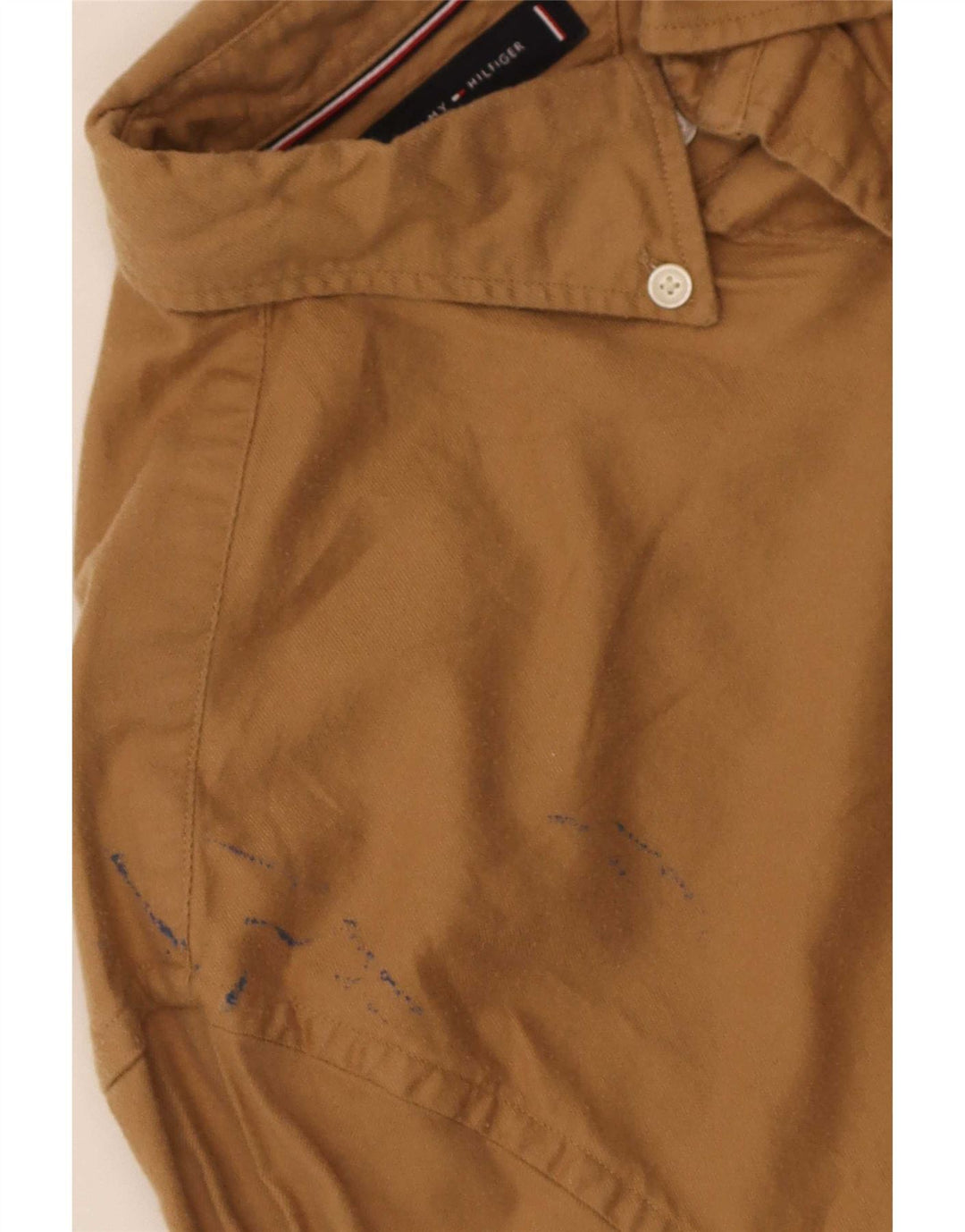Tommy Hilfiger Chemise Homme XL Coton Beige