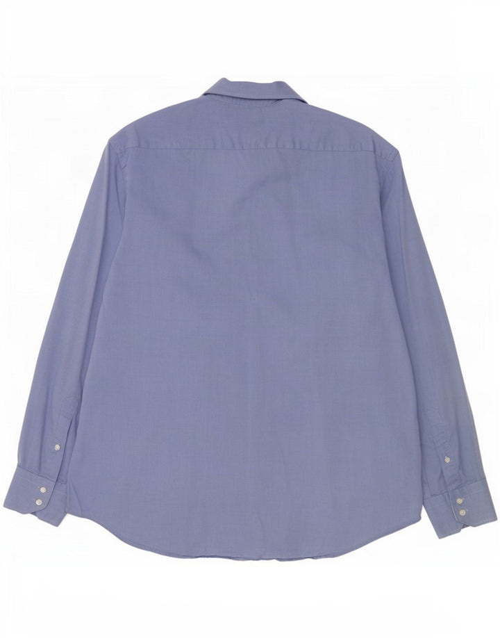 Hugo Boss Chemise Regular Fit Homme Taille 43 17 XL Bleu Coton
