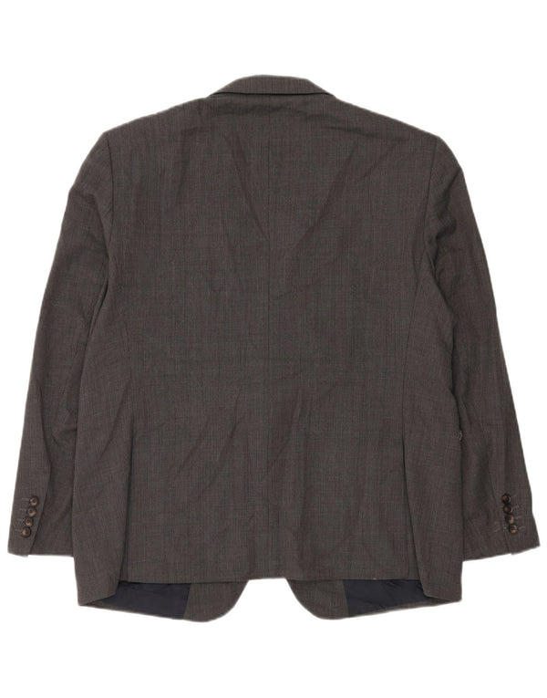 Marks & Spencer Veste blazer courte à 2 boutons pour homme UK 44 XL Gris laine
