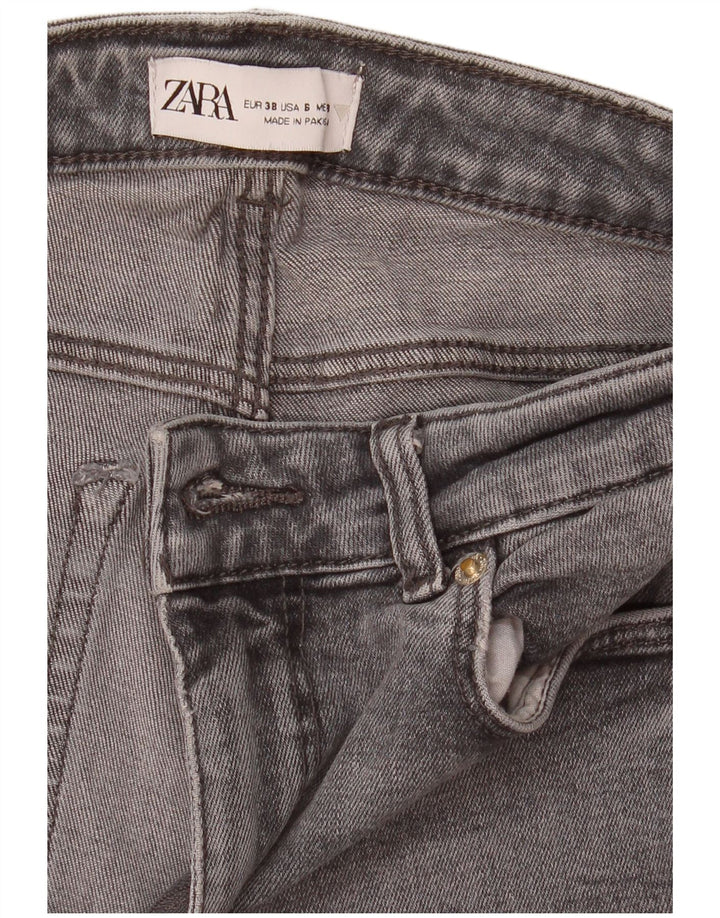 Zara Jean Slim Femme EU 38 Petit W28 L33 Gris