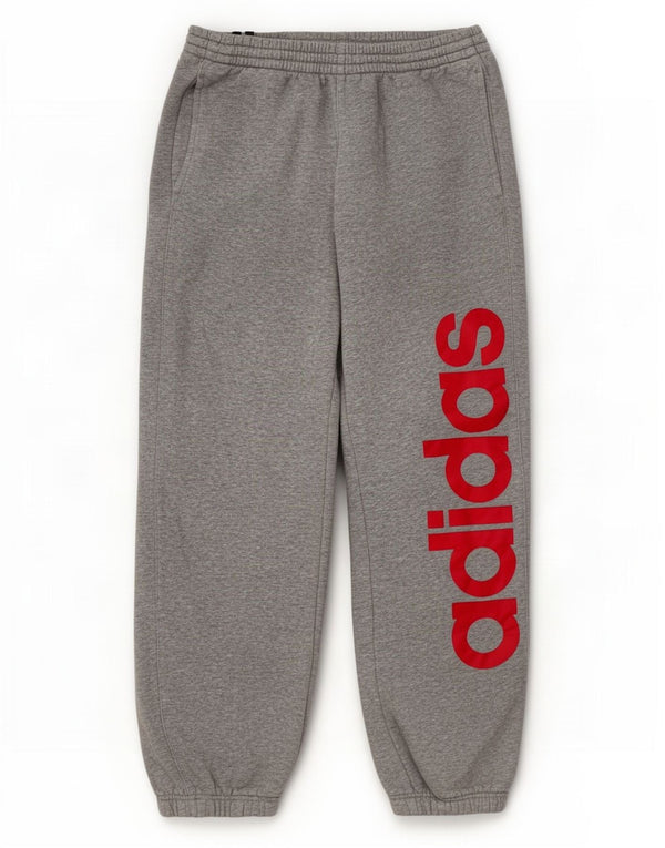 Adidas Pantalon de Survêtement Graphique Garçon Joggers 15-16 ans Gris Moucheté