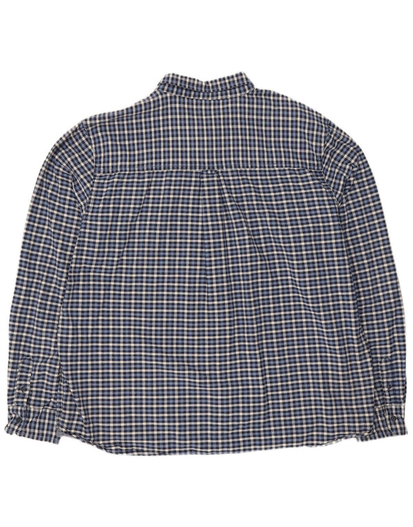 Mountain Warehouse Chemise en flanelle pour homme 3XL en coton vichy bleu marine