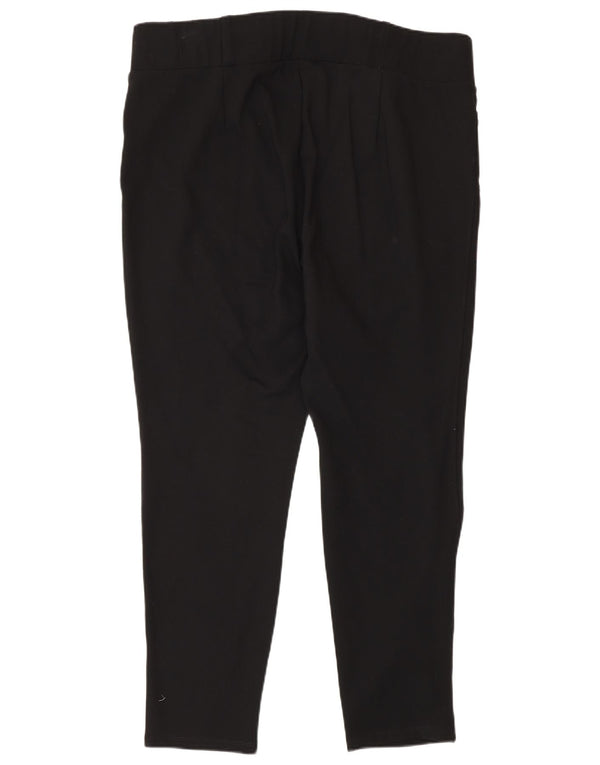 Marks & Spencer Pantalon court autographe pour femme UK 18 XL W38 L27 Noir