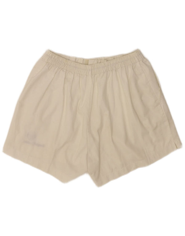 Sergio Tacchini Short de sport régulier pour femme W28 Petit blanc Sports