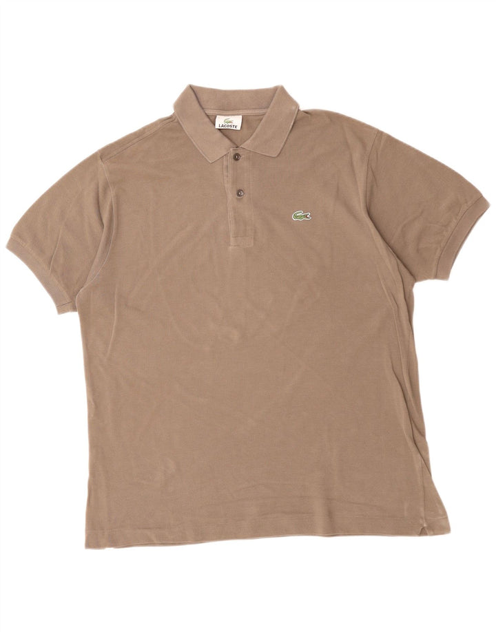 Lacoste Polo Homme Taille 5 Grand Coton Marron