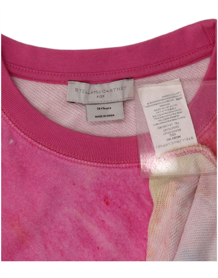 STELLA MCCARTNEY Sweat-Shirt Fille 14-15 ans Multicolore Tie Dye