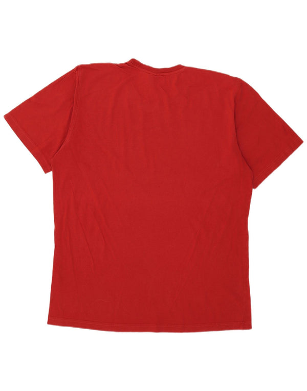 Adidas T-shirt graphique pour hommes, grand, rouge