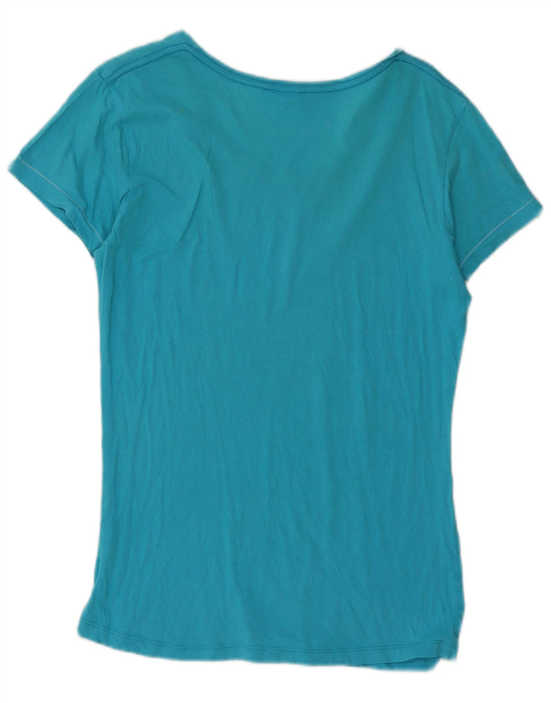 Roxy T-shirt graphique pour femme UK 16 Large Bleu Coton