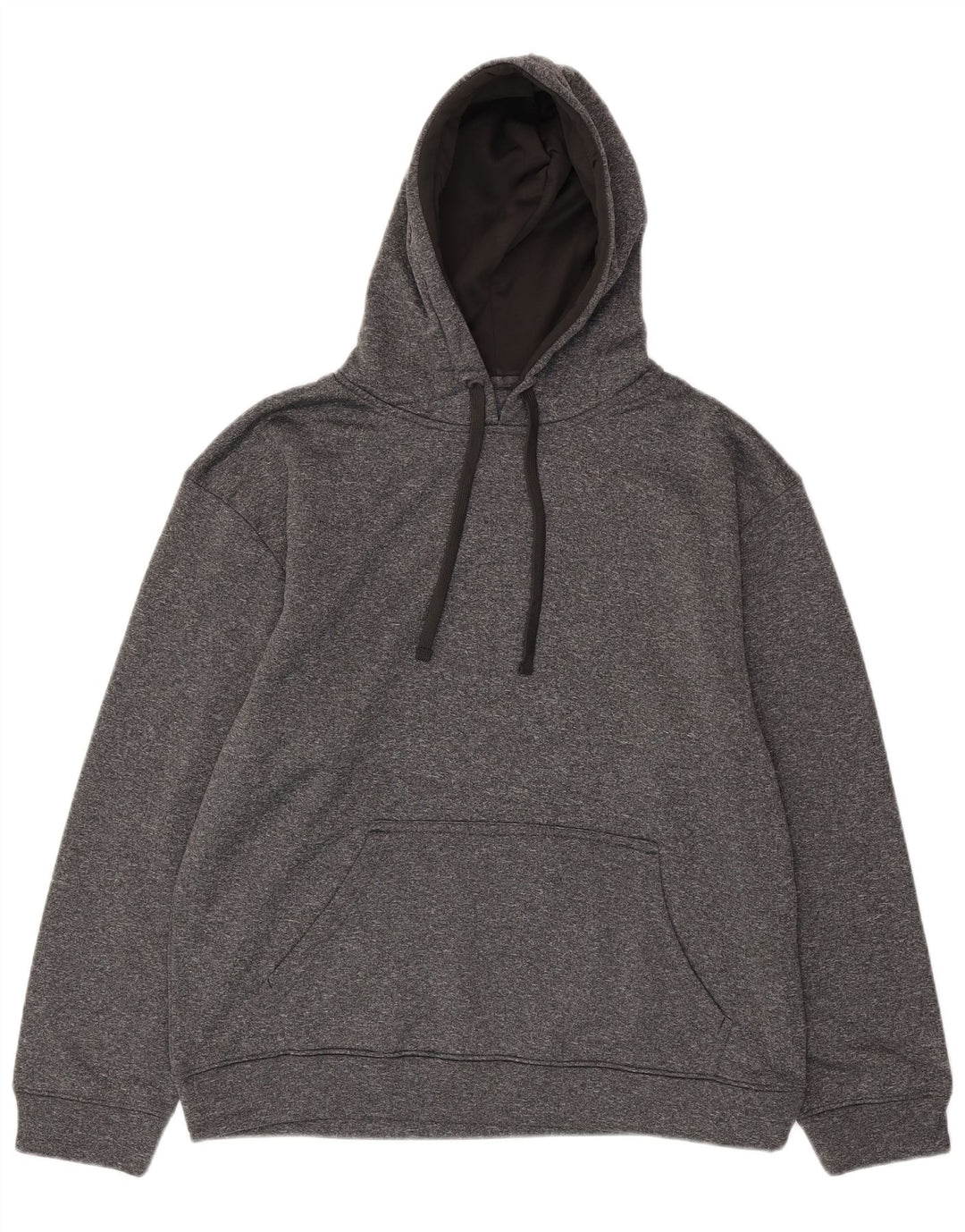 CHAMPION Pull à capuche pour homme en polyester moucheté gris grand