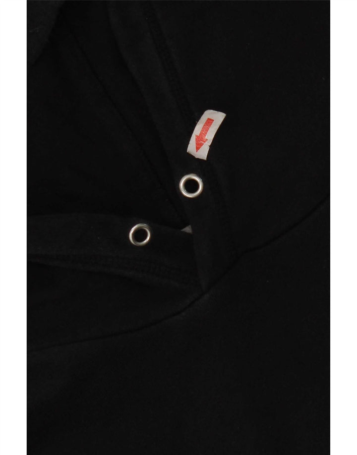 Nike Pull à capuche pour homme en coton noir Taille L