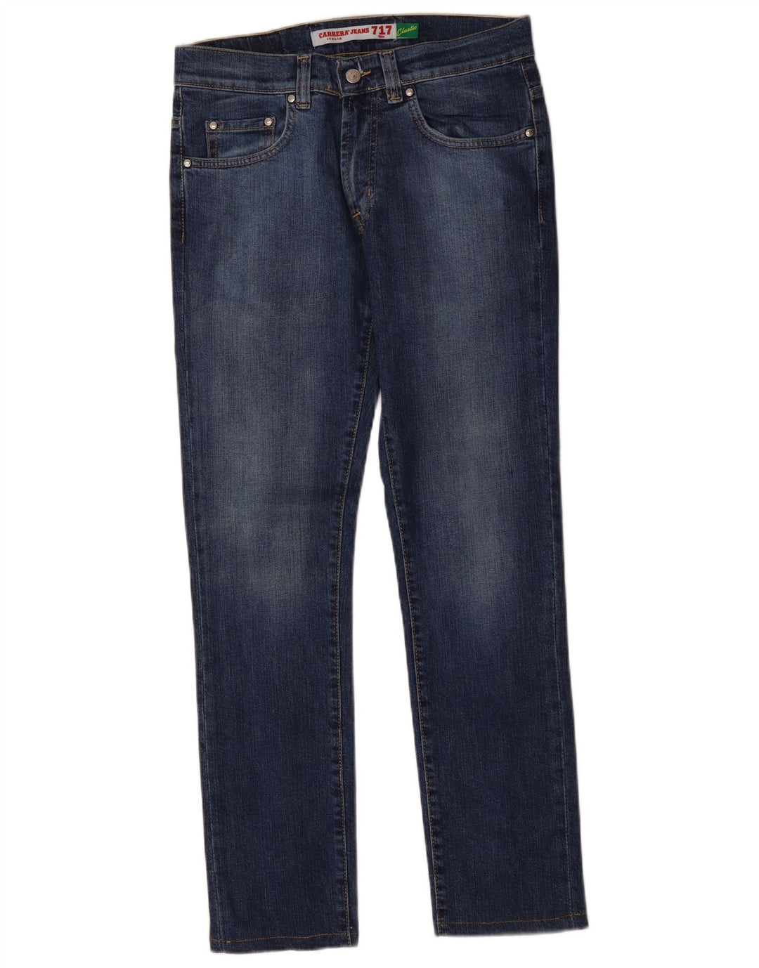Carrera Jean Slim 717 Homme W31 L30 Bleu Marine Coton