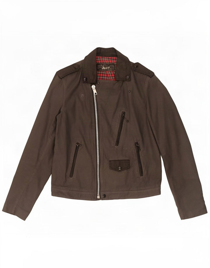 Kennedy Veste Militaire Femme UK 14 Coton Gris Moyen