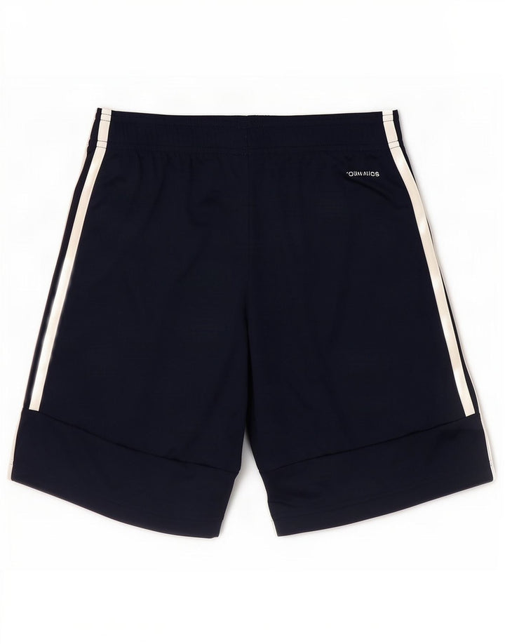 Adidas Hommes Climalite Sport Shorts Petit Bleu Marine Polyester