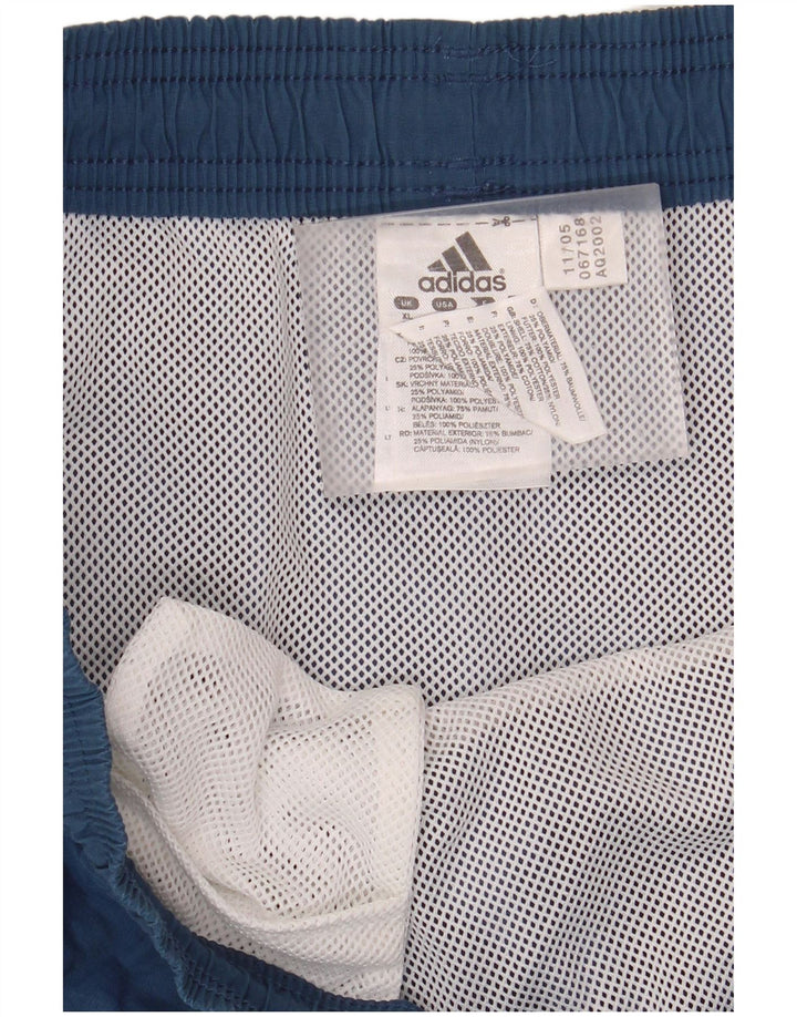 ADIDAS Short de Bain Homme XL Bleu Coton