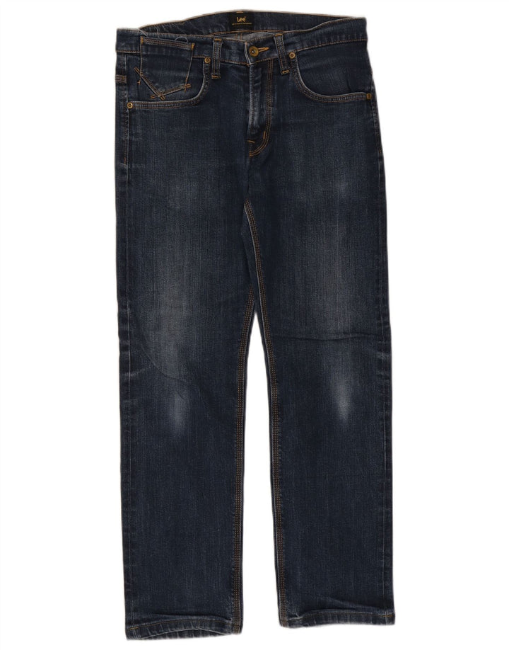 Lee Jean Droit Homme W32 L29 Bleu Marine