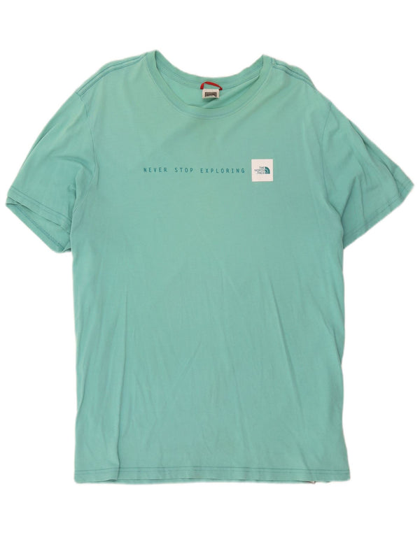 The North Face T-shirt graphique pour homme XL en coton vert