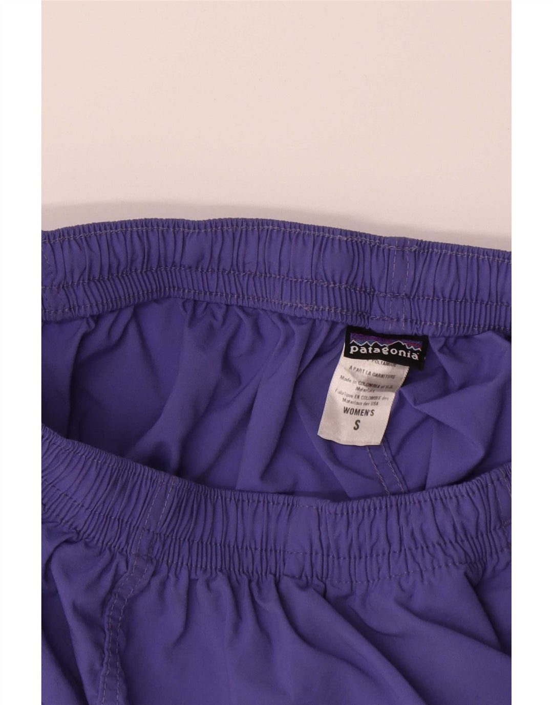 Patagonia Short de sport pour femme UK 8 Small Violet Polyester