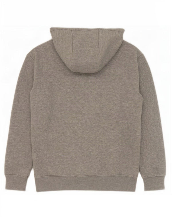 Zara Pull À Capuche Homme Gris Moyen Moucheté