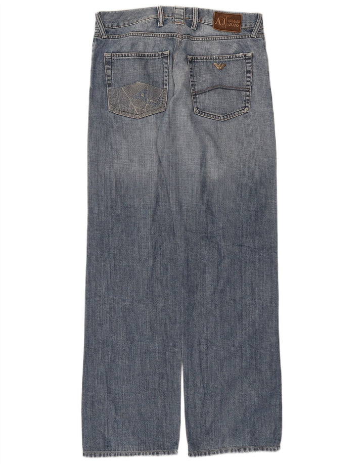 Armani Jeans Ample W34 L33 Bleu Homme