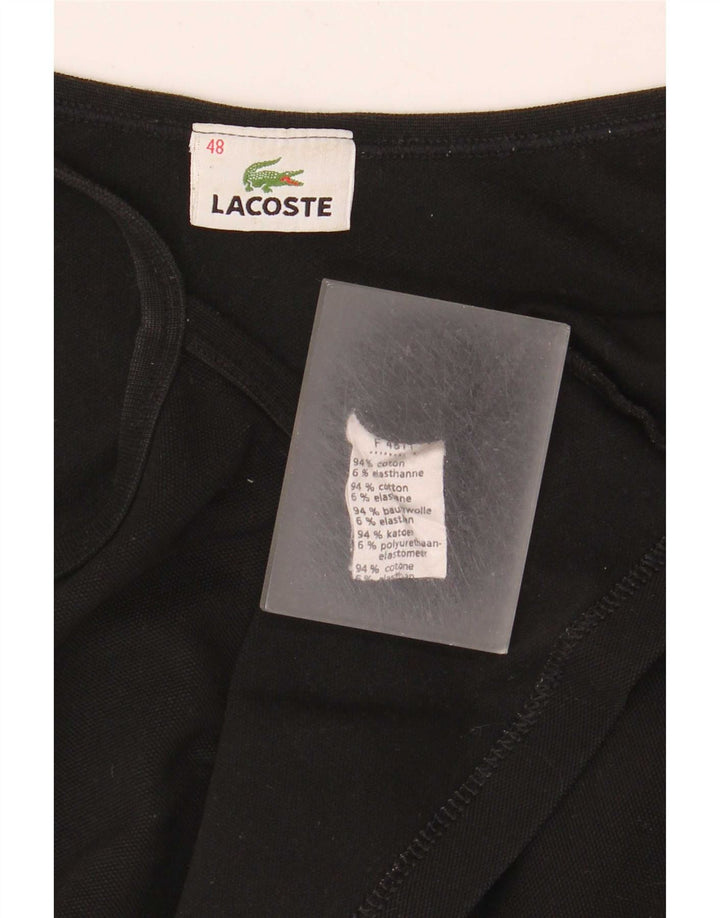 Lacoste Femme Cami Top Taille 48 XL Coton Noir