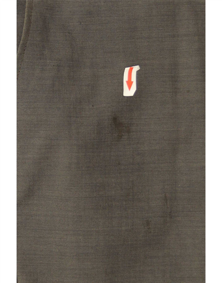Marks & Spencer Pantalon de Costume Droit Homme W40 L30 Laine Verte