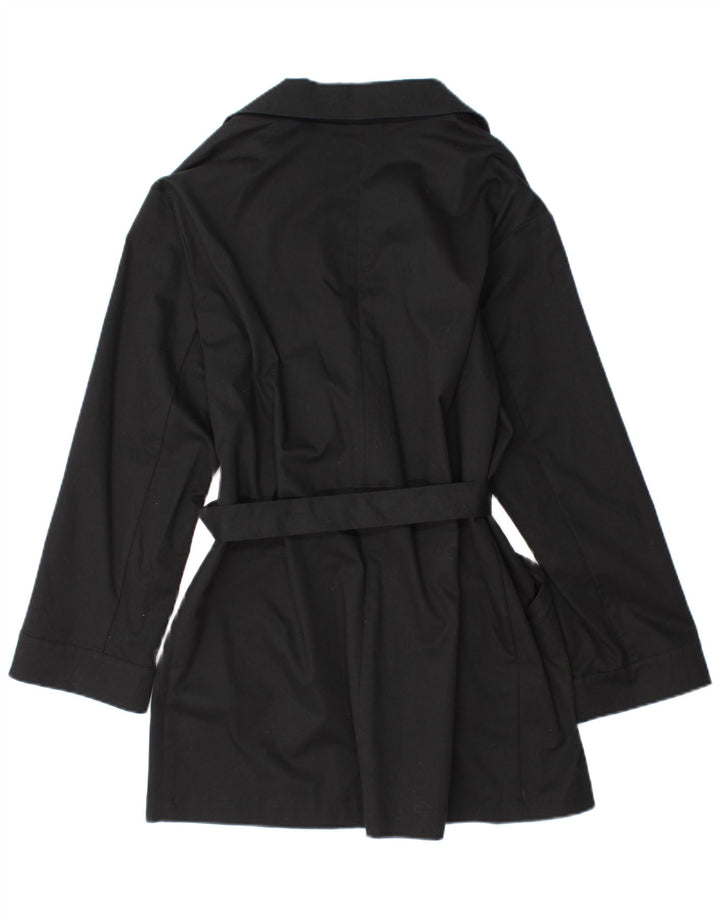 Trench Femme Liu Jo IT 44 Coton Noir Moyen