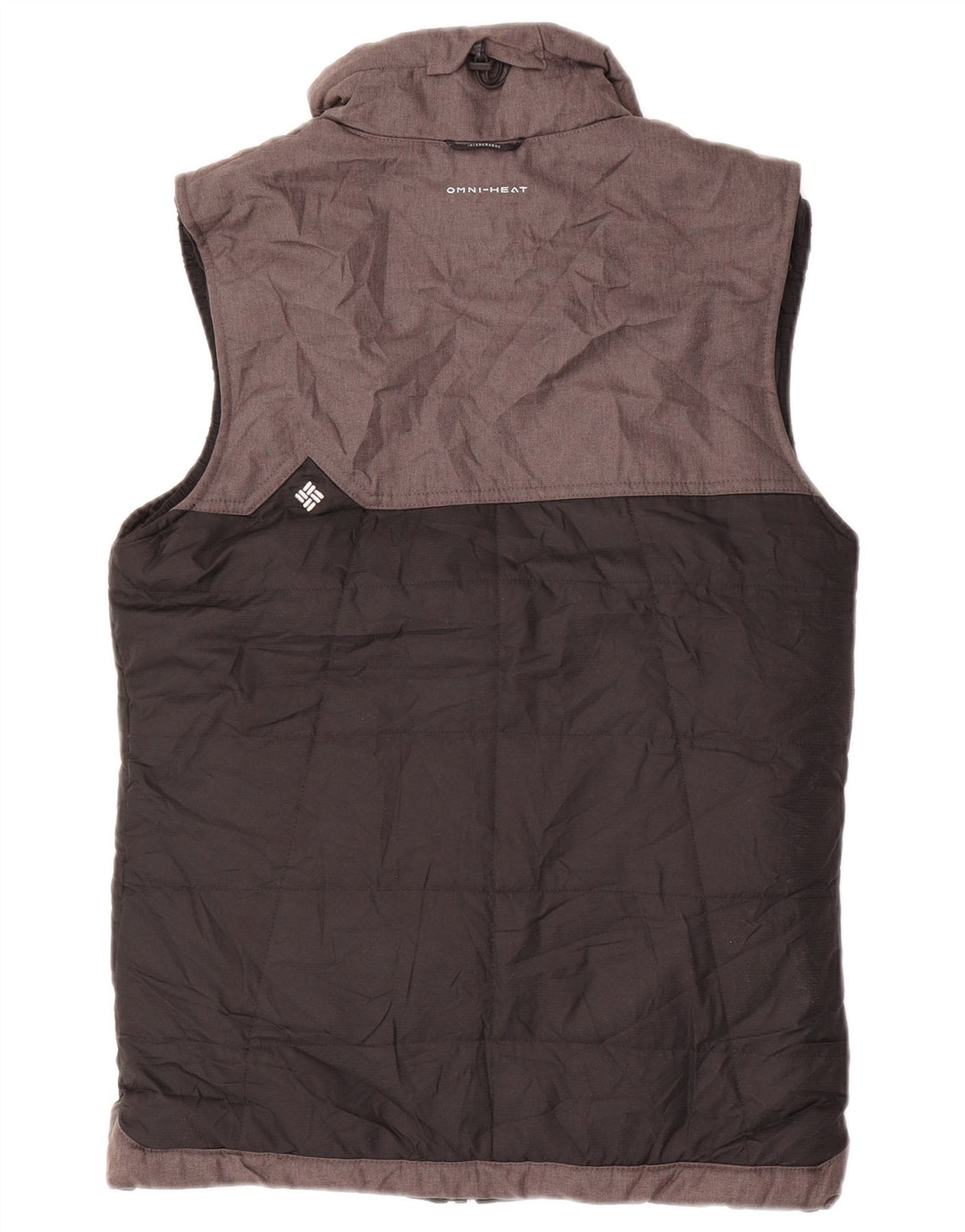 COLUMBIA Gilet rembourré Omni-Shield pour femme UK 10 Small Noir Colorblock