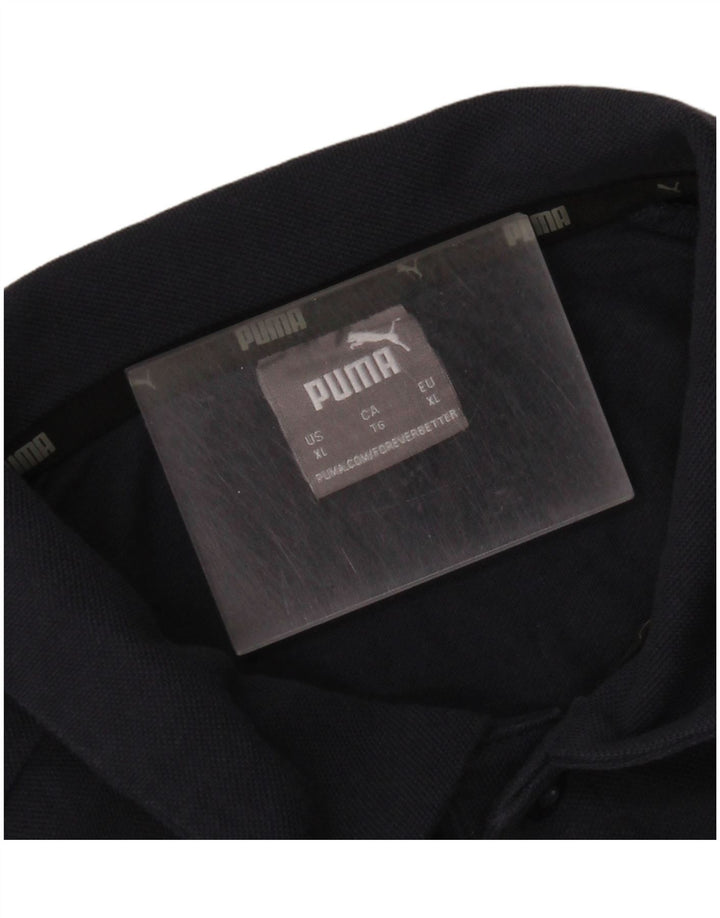 PUMA Polo Graphique Homme XL Bleu Marine