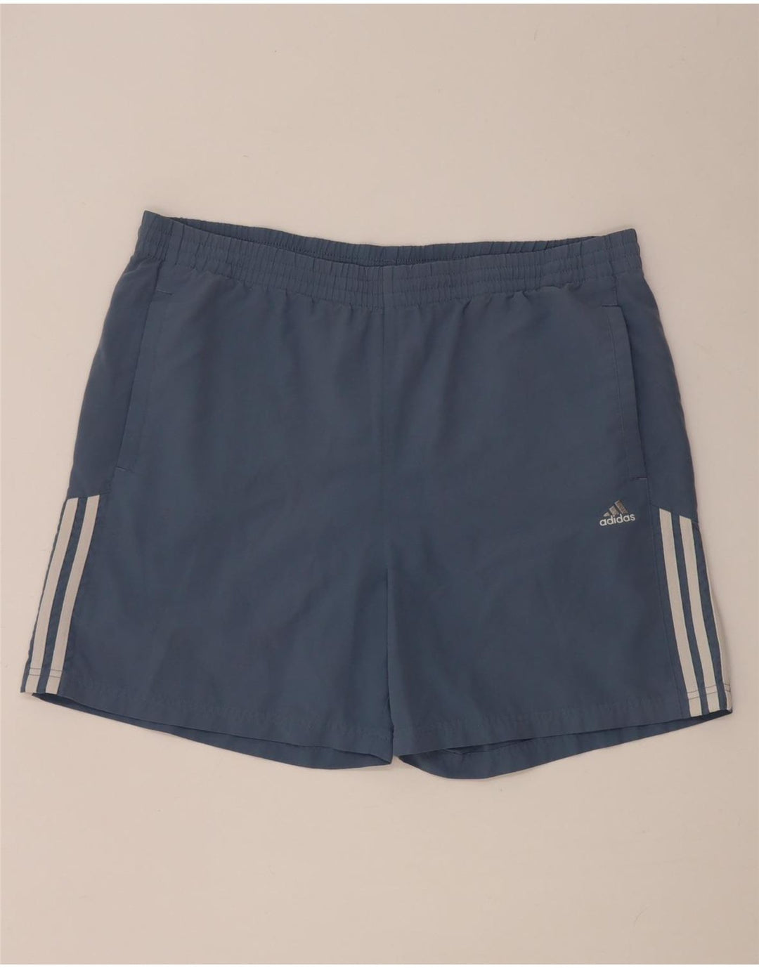 Adidas Short de sport pour homme Large Bleu Polyester