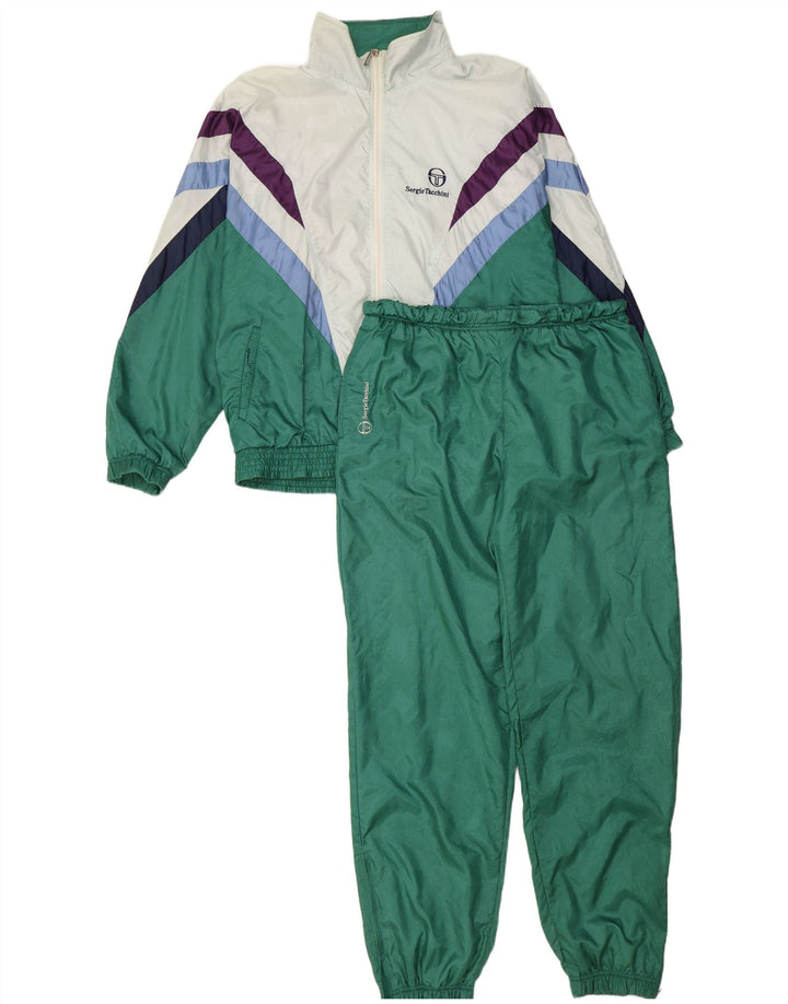 SERGIO TACCHINI Survêtement Complet Homme IT 50 Vert Moyen Colourblock