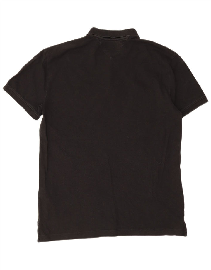 Tommy Hilfiger Polo Homme Grand Noir Coton