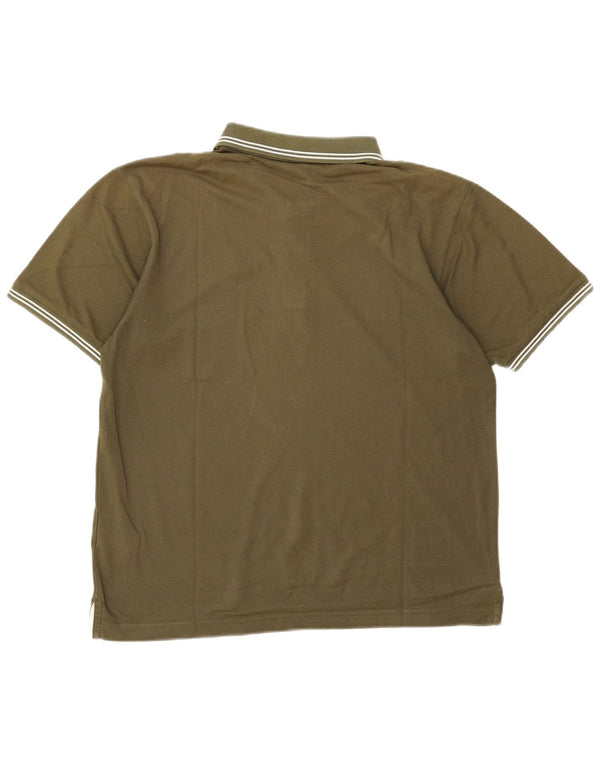Champion Polo Homme Vert Moyen Coton