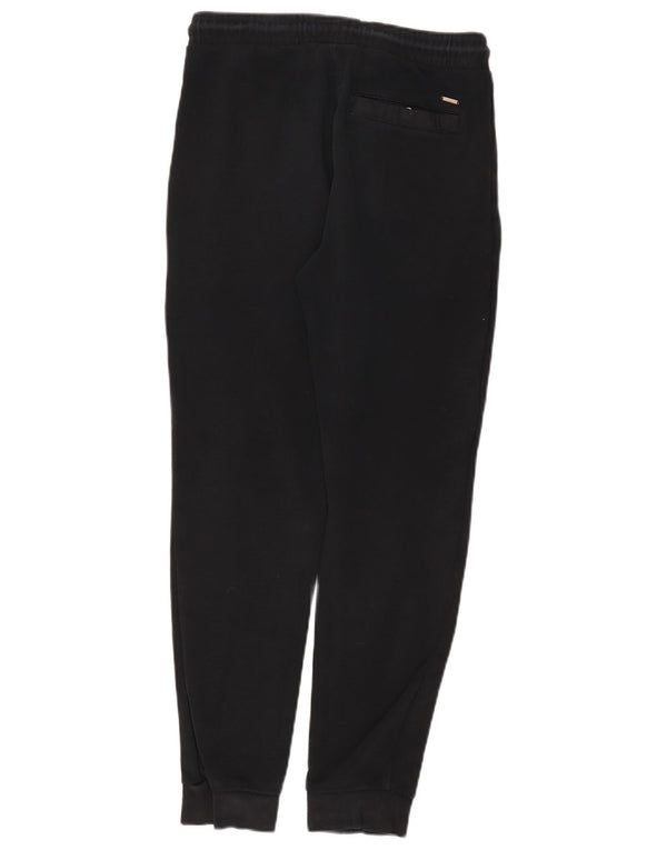 Marks & Spencer Pantalon de survêtement pour femme Joggers UK 10 Small Noir Coton