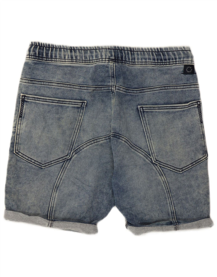 Zara Short en jean pour homme Large W32 Bleu Coton