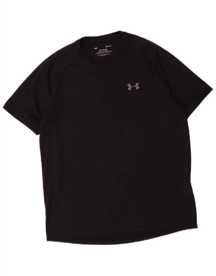 Under Armour T-Shirt Homme Noir Moyen Polyester