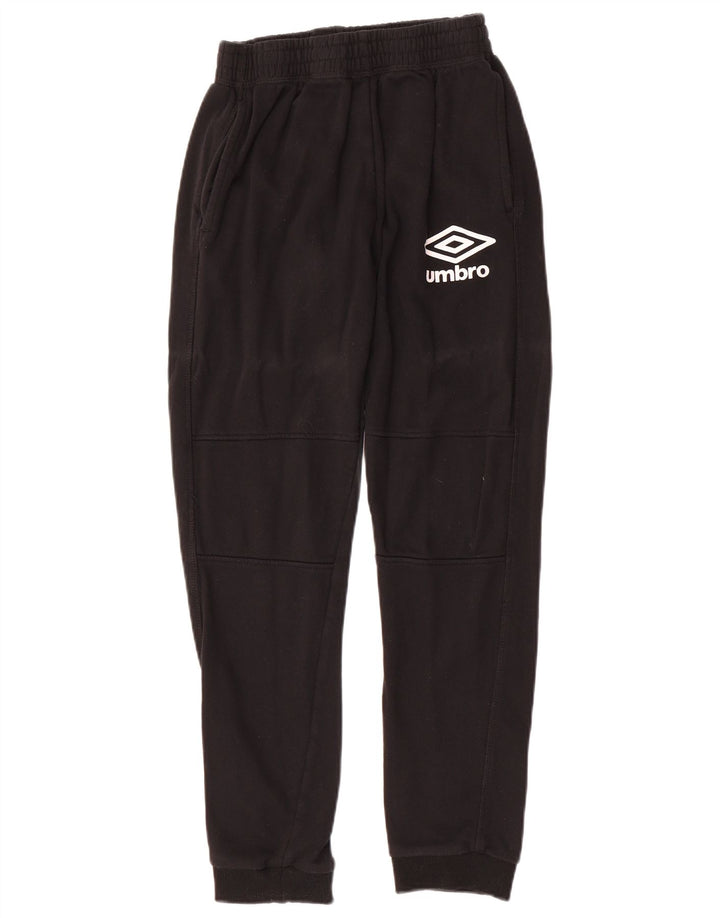 UMBRO Mens Graphic Tracksuit Trousers Joggers Medium  Black