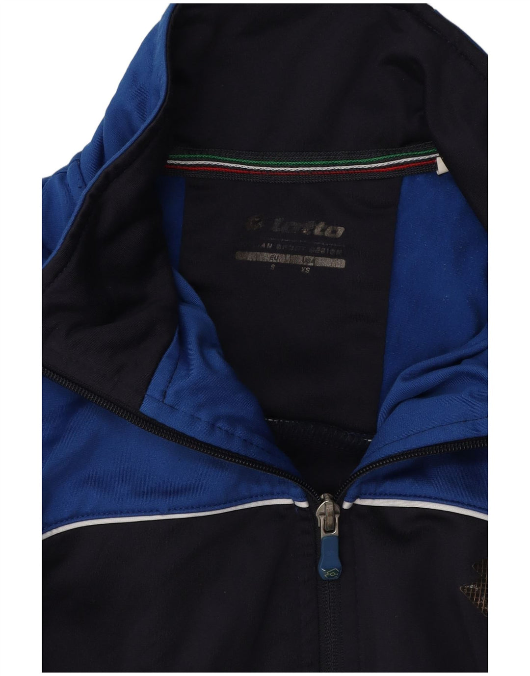 LOTTO Veste de Survêtement Homme XS Bleu Marine Colourblock