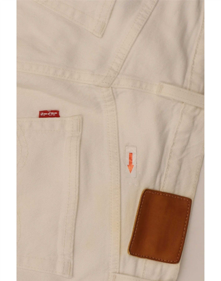 Levi's Jean Droit Homme W29 L28 Blanc Coton