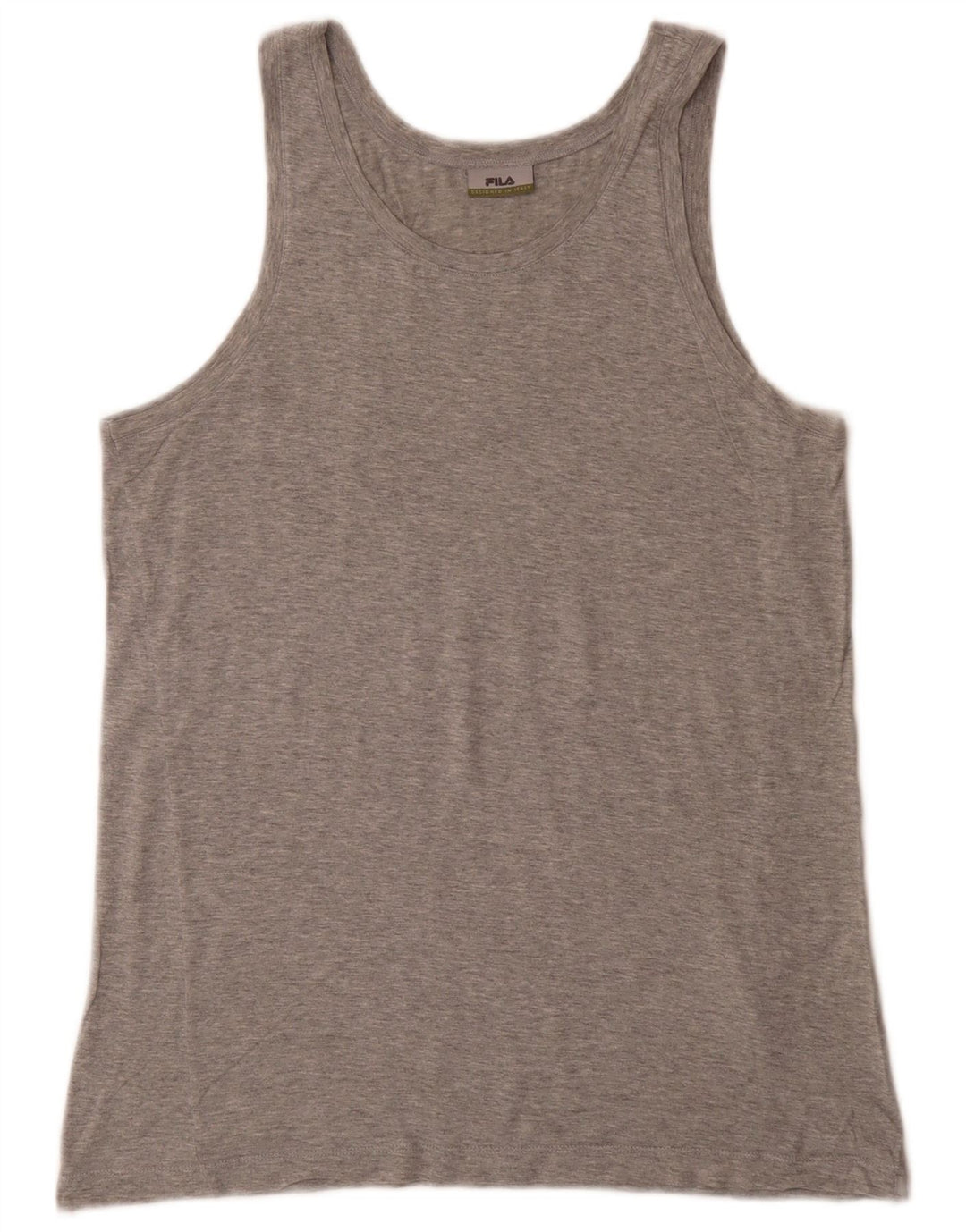 Fila Débardeur Homme Gris Moyen Moucheté Coton