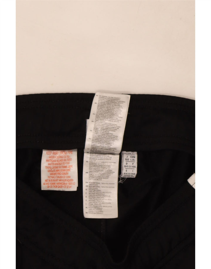 Adidas Pantalon de Survêtement Garçon Joggers 13-14 ans Noir Polyester