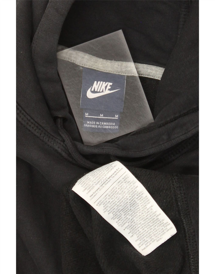 Nike Pull à capuche pour homme en coton noir moyen