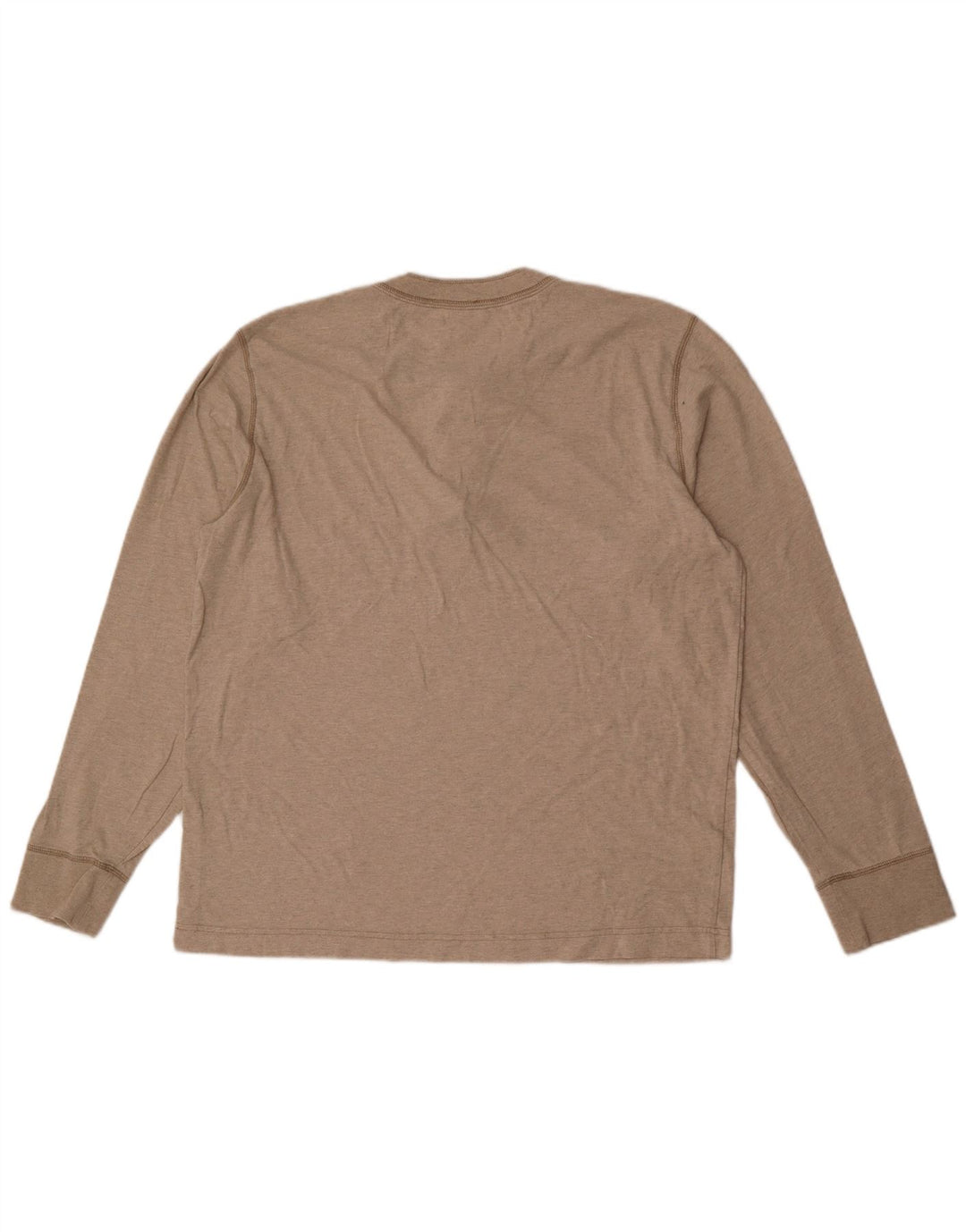 Eddie Bauer Haut à manches longues pour homme en coton beige