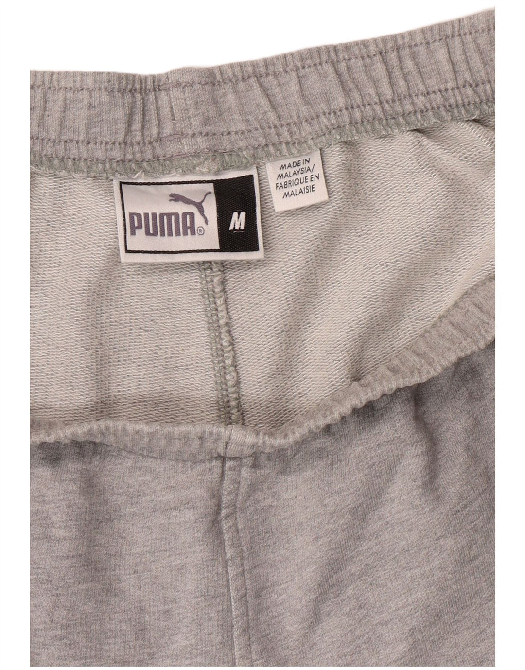 Puma Short de Sport Homme Gris Moyen
