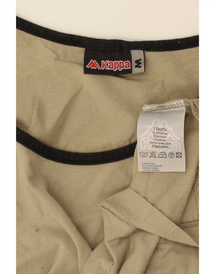 Kappa Débardeur Homme Beige Moyen Coton
