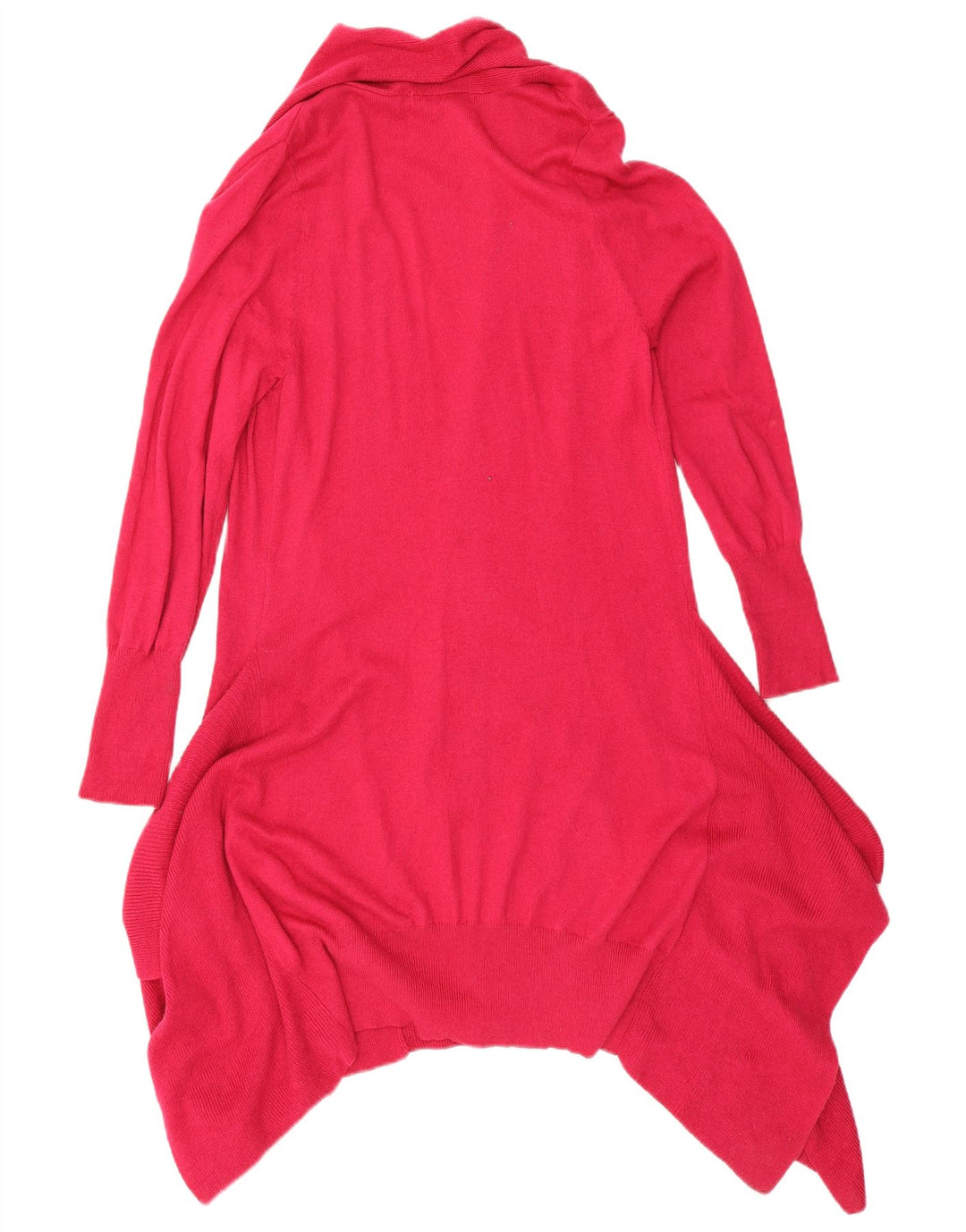 Marks & Spencer Pull cardigan asymétrique pour femme UK 12 Rose moyen