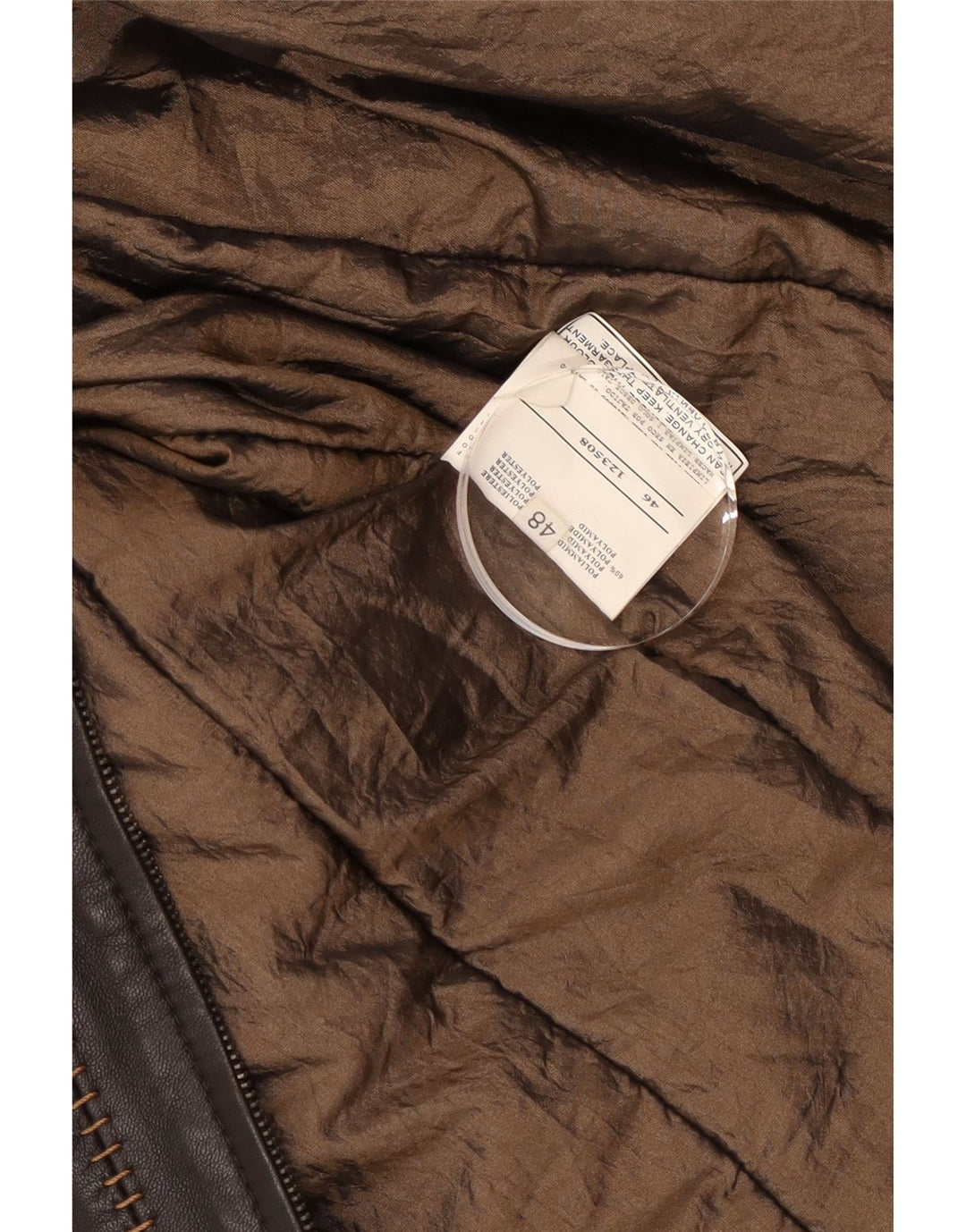 Mabrun Veste en Cuir Femme IT 48 XL Cuir Noir